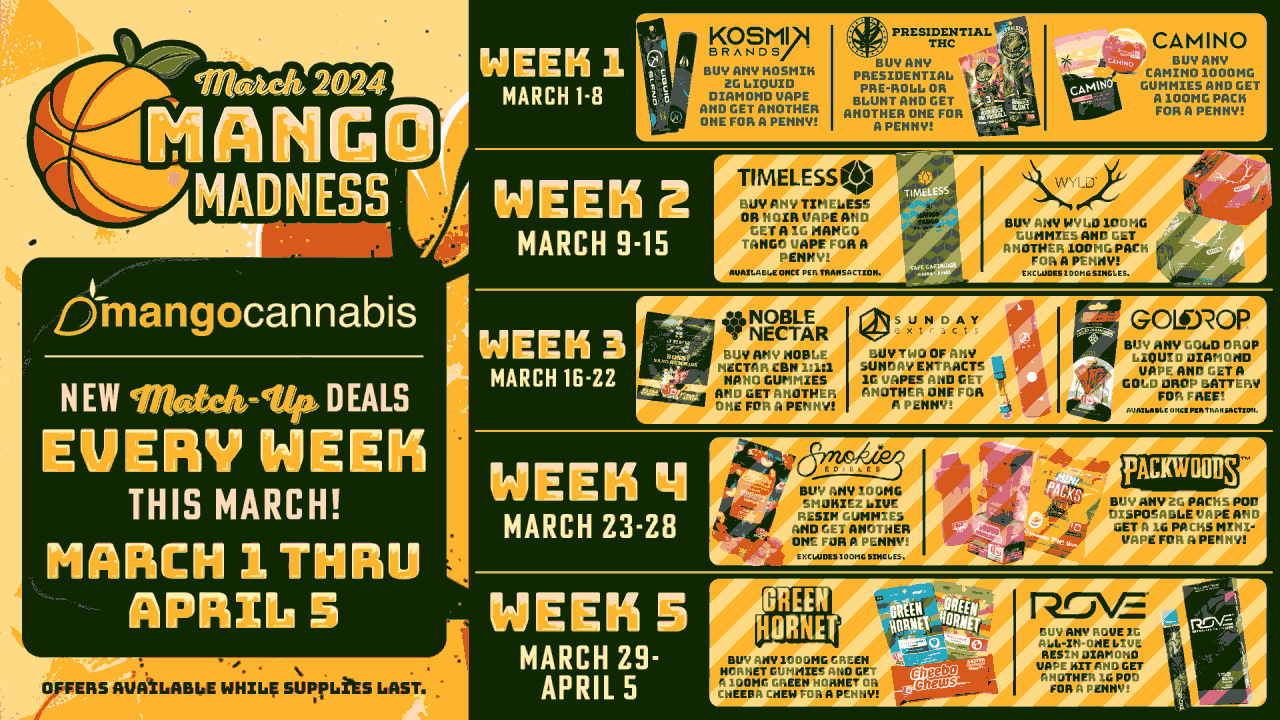 Mango Madness Deals Mango Cannabis